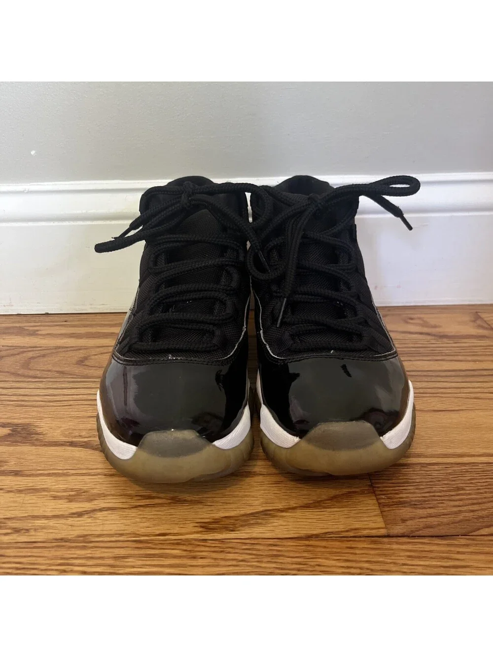 Air Jordan 11 Retro Space Jam 2016 Shoes Mens Size 8.5 Black Concord 378037-003